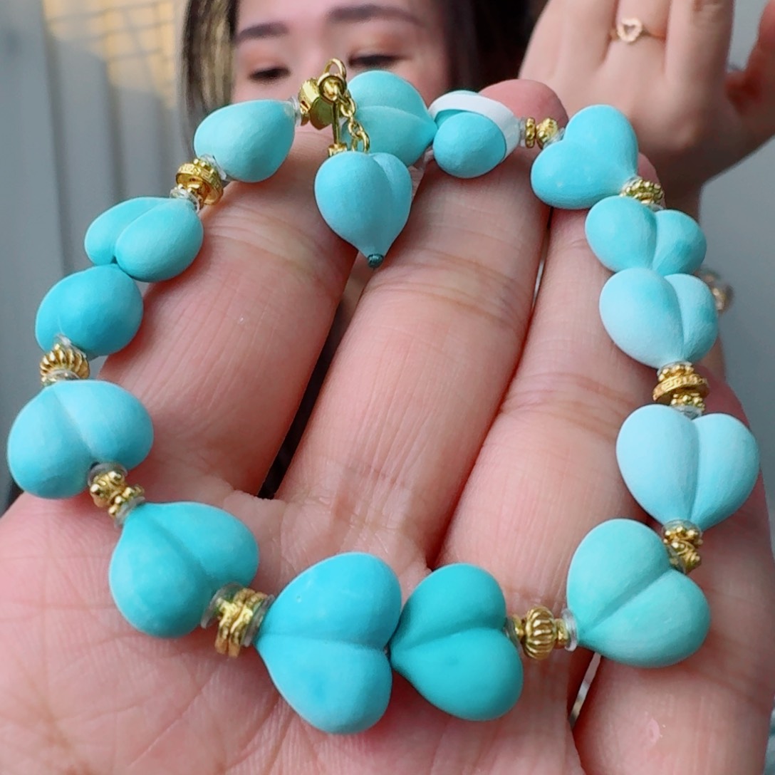 未镶嵌绿松石珠宝奇石