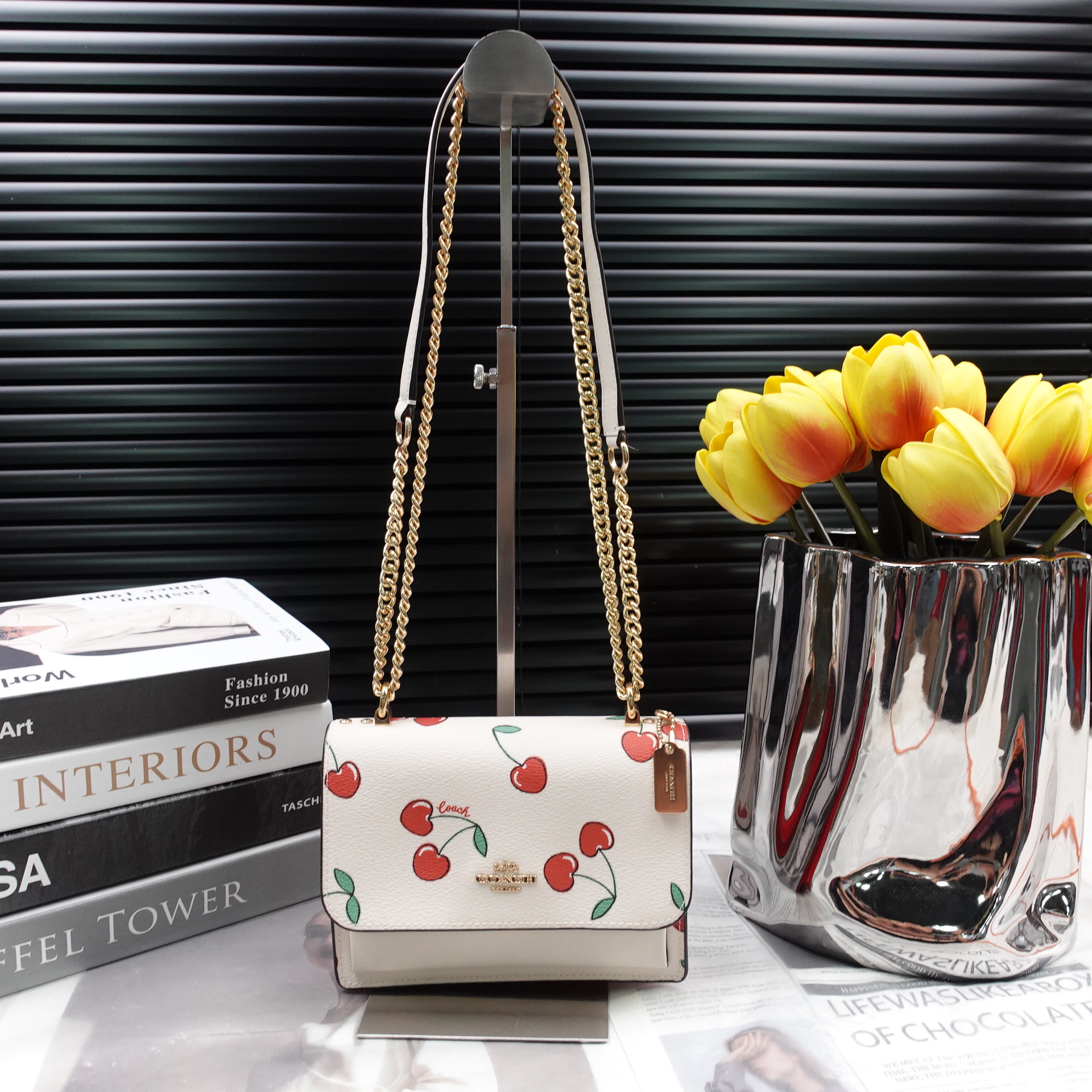 95新 COACH/蔻驰 单肩包/T10274477