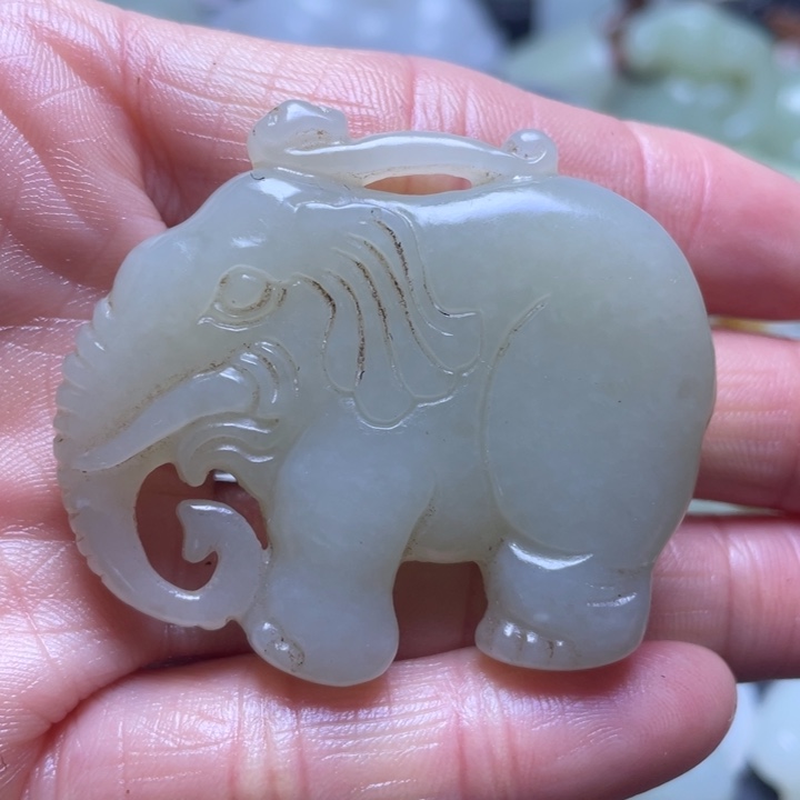 和田玉挂件未镶嵌