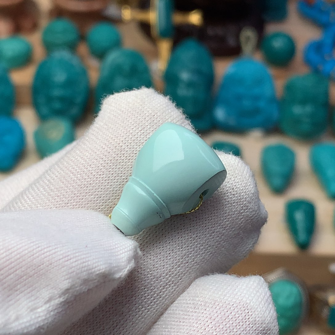 绿松石珠宝奇石未镶嵌