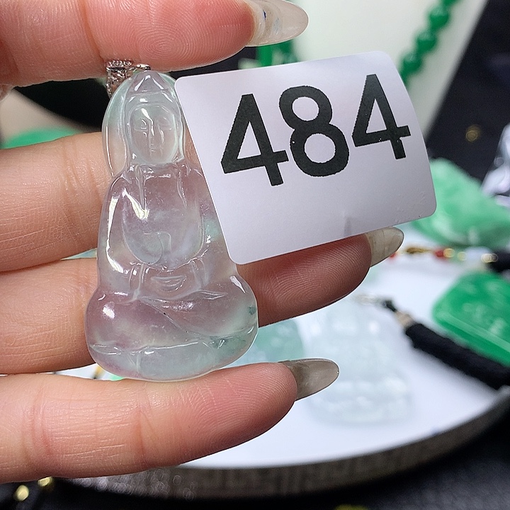 翡翠吊坠(赠链)未镶嵌