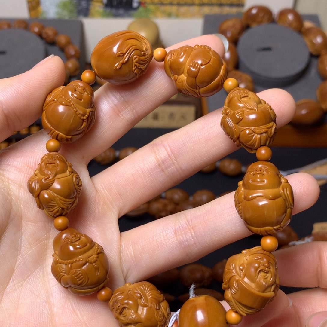 橄榄核手串/手链和气生财