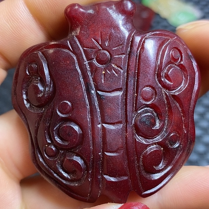 紫金钵盂菩提吊坠