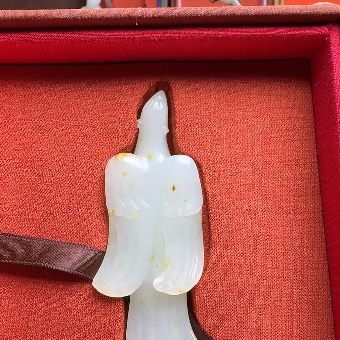 f***n和田玉（糖玉）未镶嵌挂件