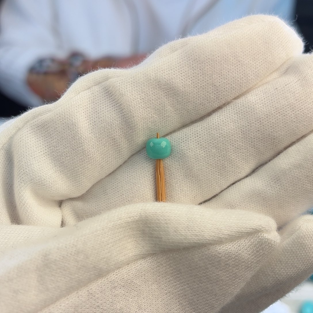 D***i绿松石未镶嵌挂件5.3mm