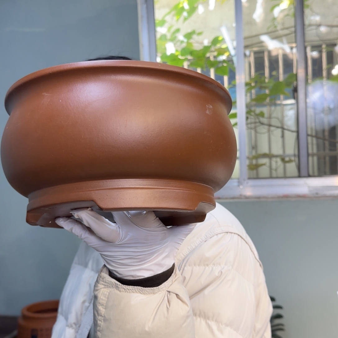 紫砂花盆紫砂口径24