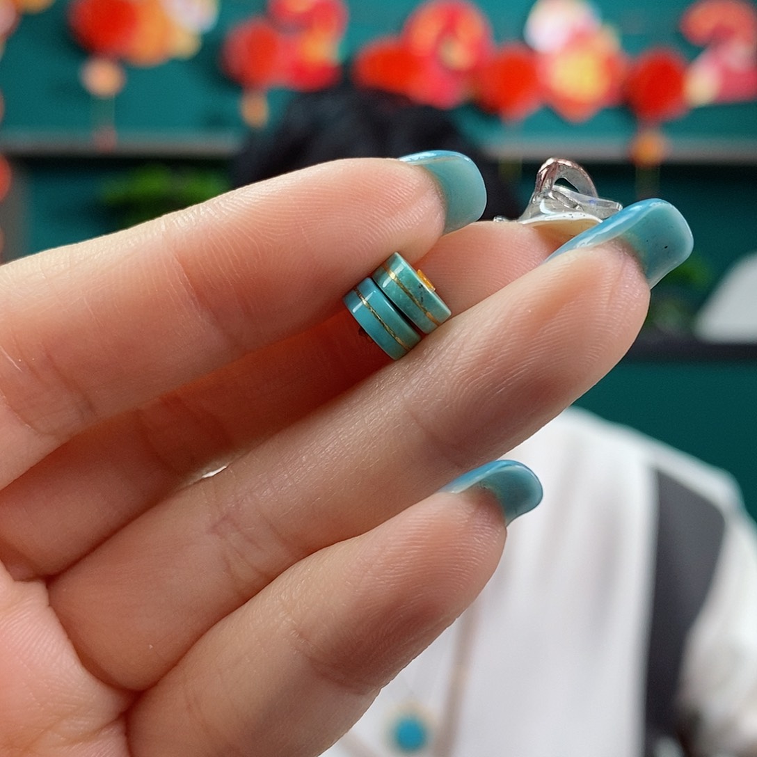 绿松石珠宝奇石未镶嵌