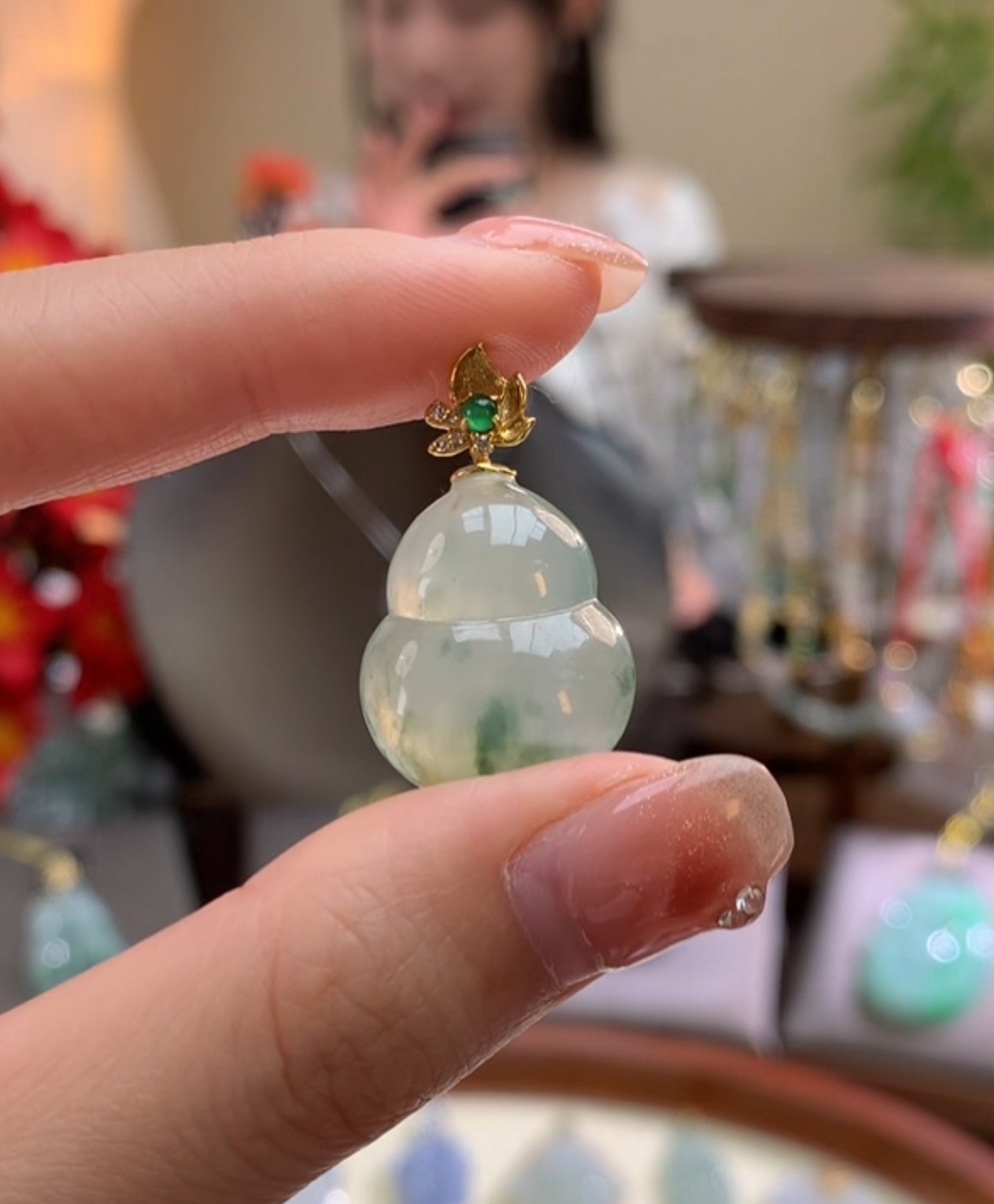 天然缅甸A货吊坠