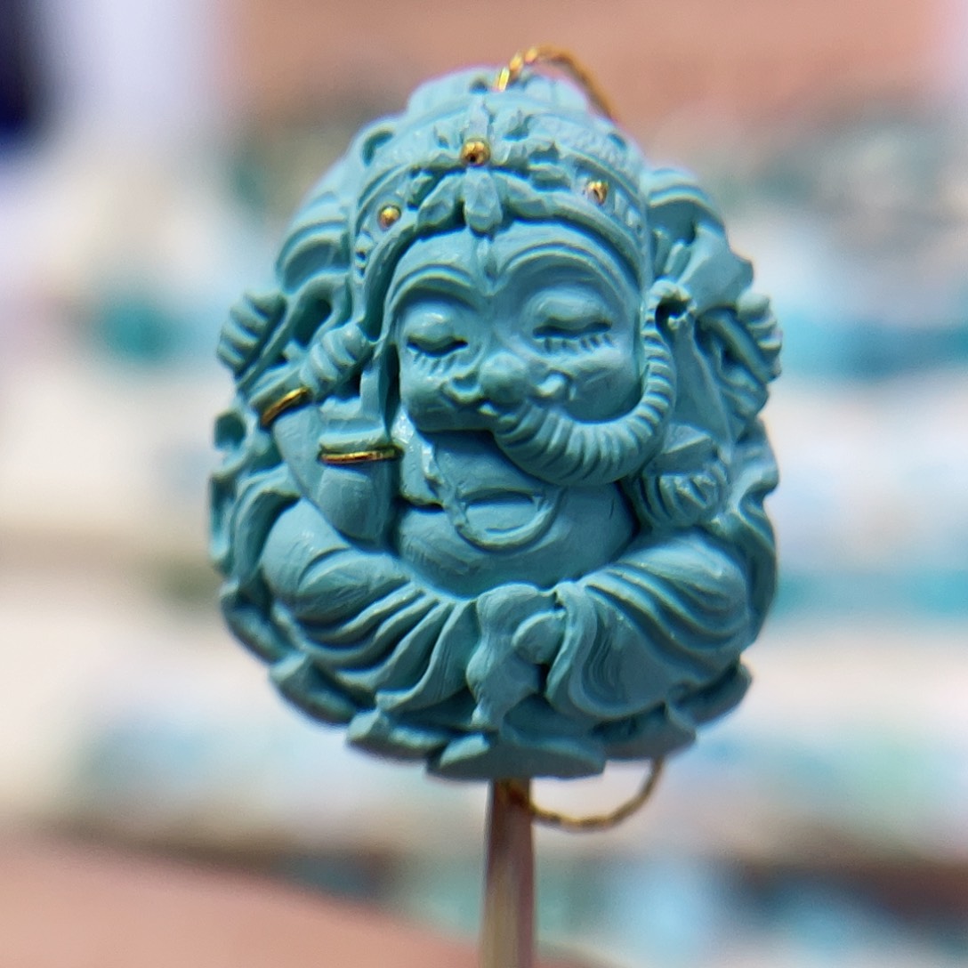 绿松石珠宝奇石未镶嵌