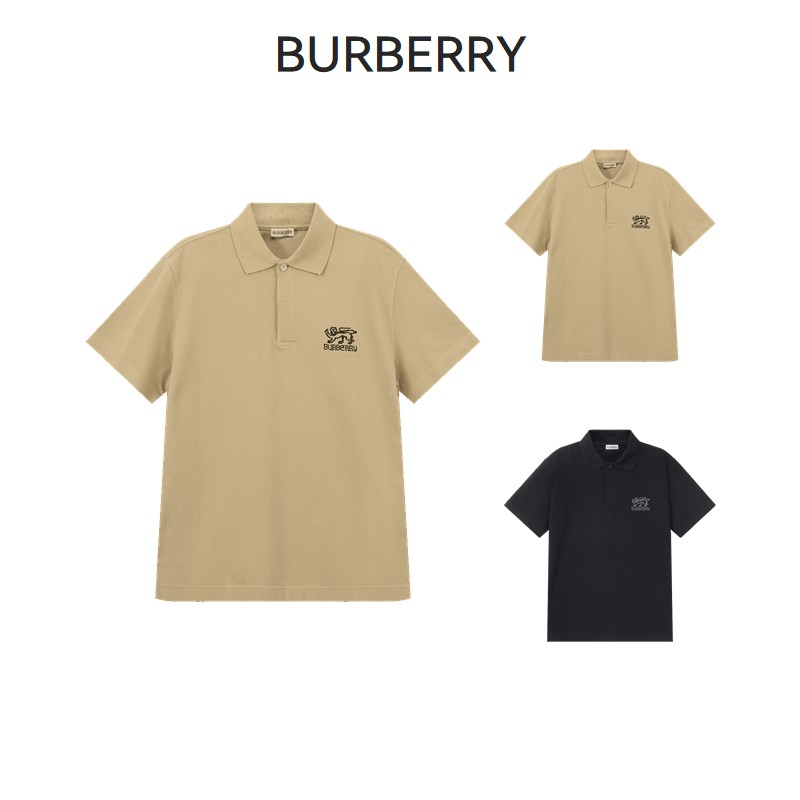流光风 Burberry博柏利/巴宝莉 新品 男士刺绣短袖POLO衫81022921