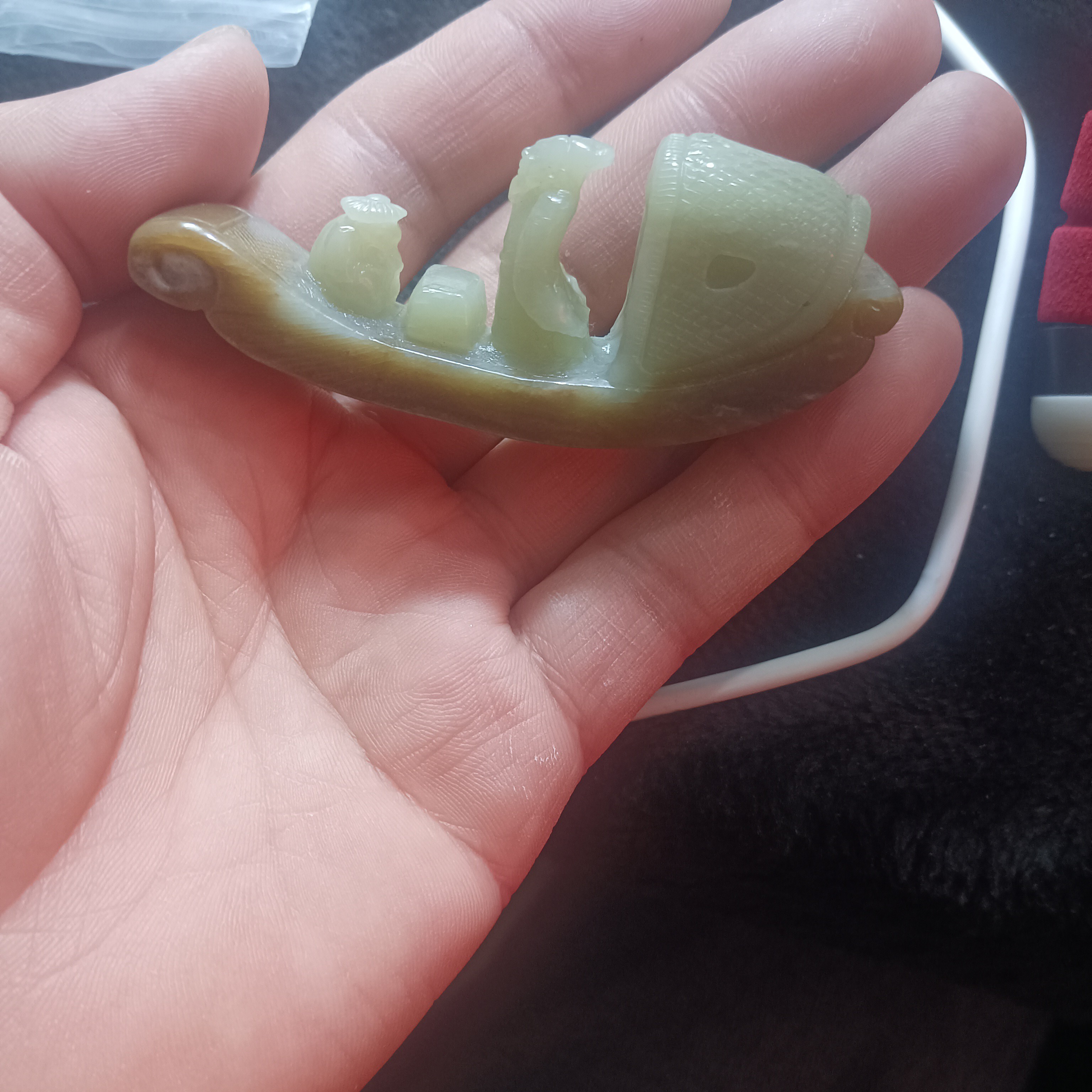 定制和田玉的一帆风顺