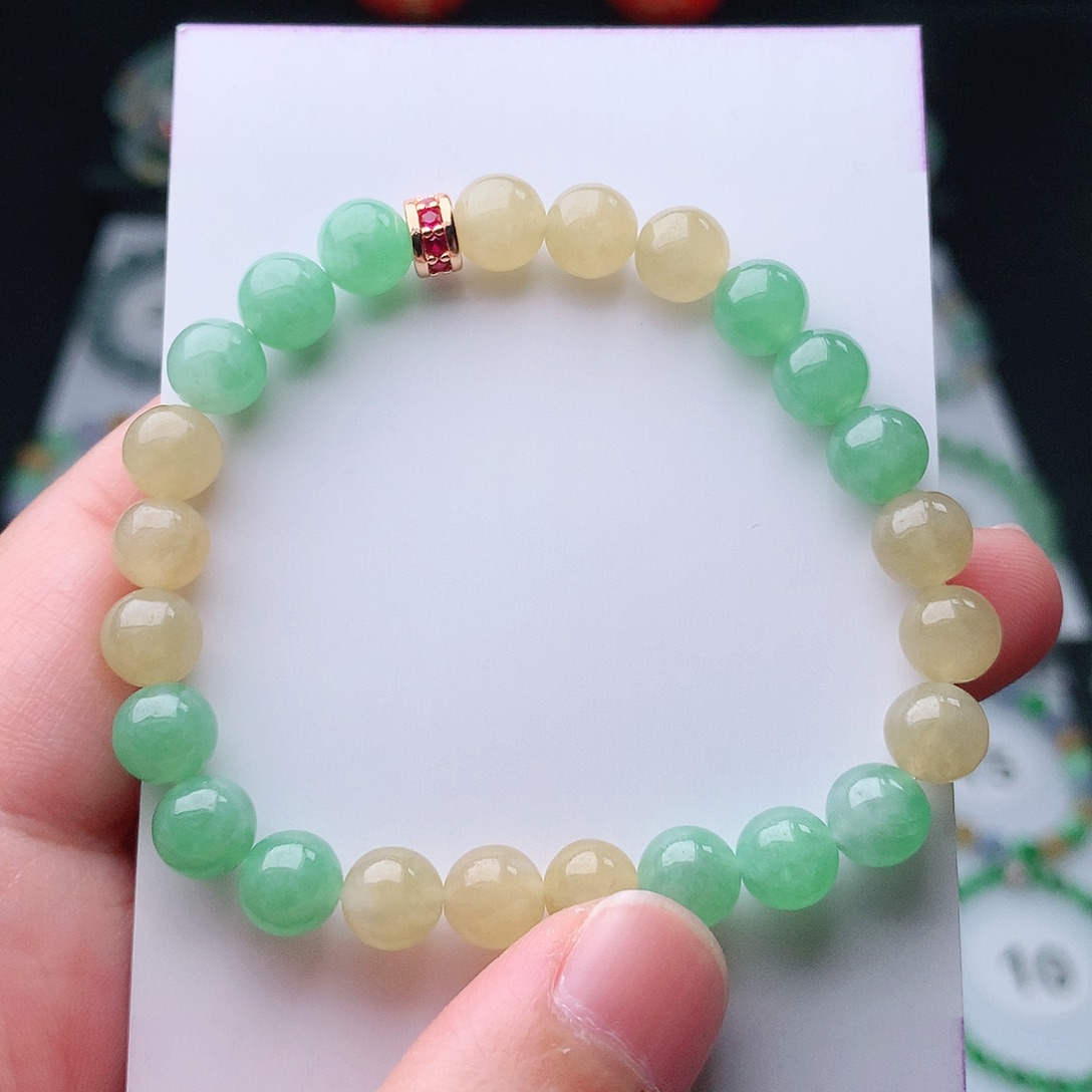 翡翠手串未镶嵌翡翠