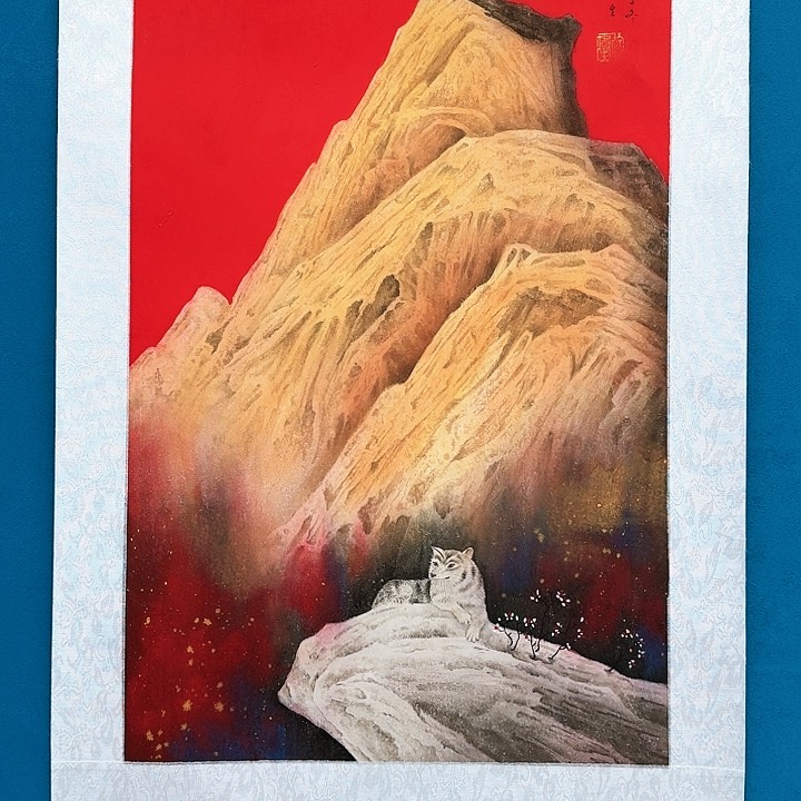 国画书法作品多次参加