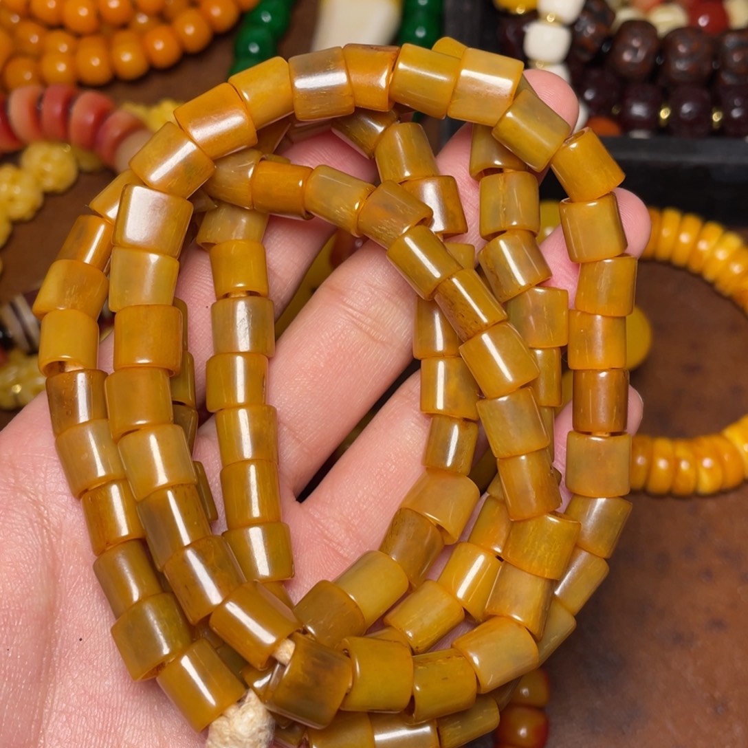 藏传文玩长串念珠