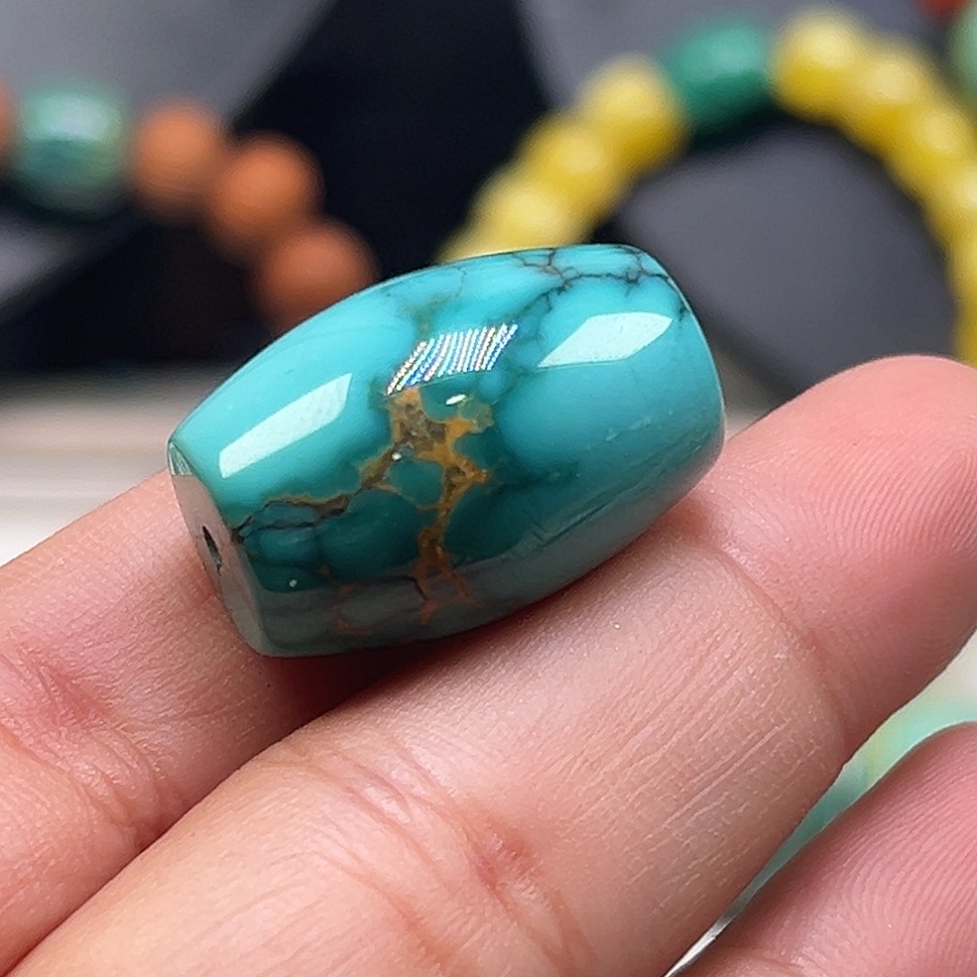 绿松石珠宝奇石未镶嵌