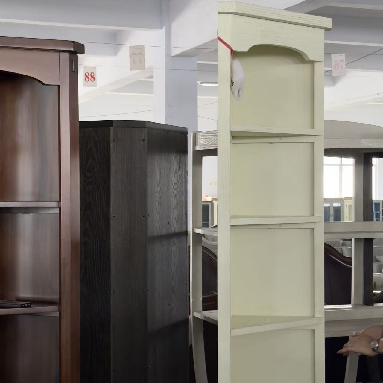 【XWCQ】 CNJSB008:J655转角书柜 53*30*210（样品瑕疵）