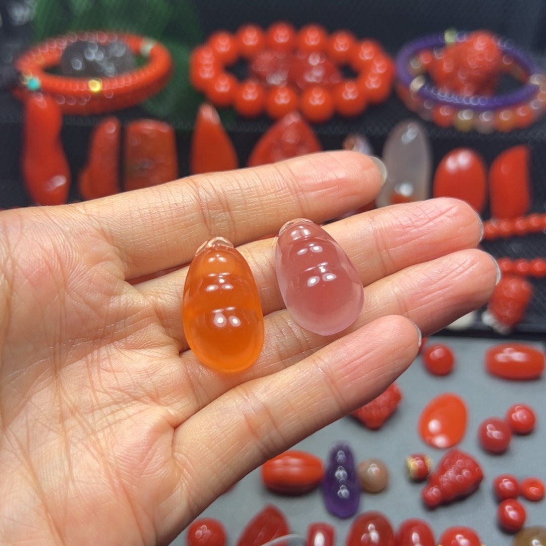 未镶嵌南红玛瑙珠宝奇石