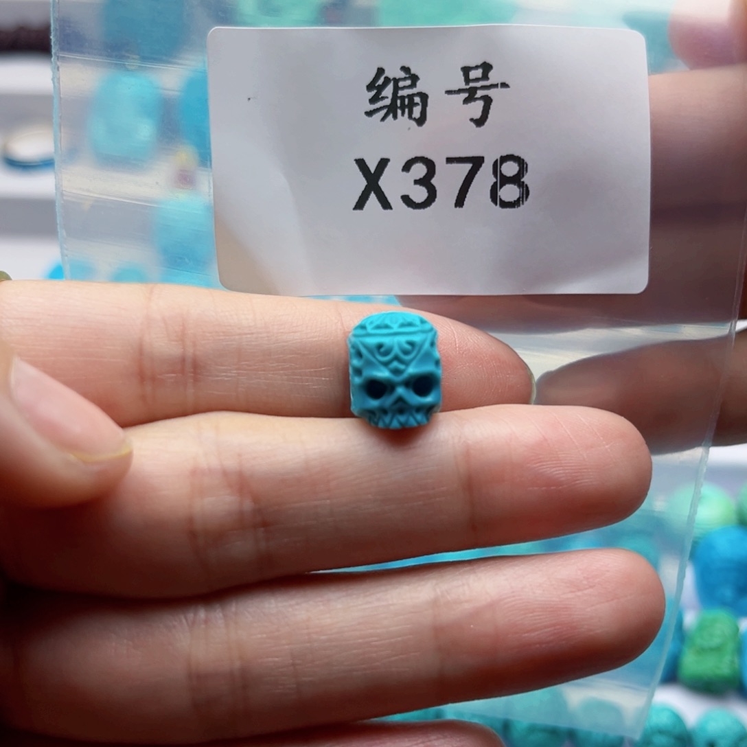 绿松石戒指银S925镶嵌