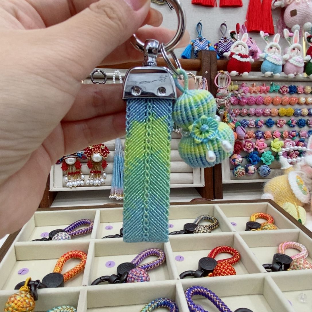 福禄双全挂件手工编绳