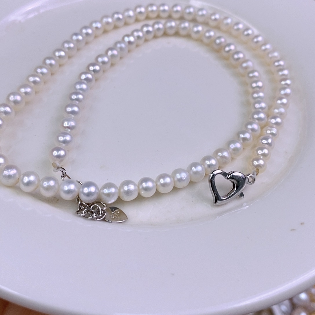 淡水珍珠手绳合金