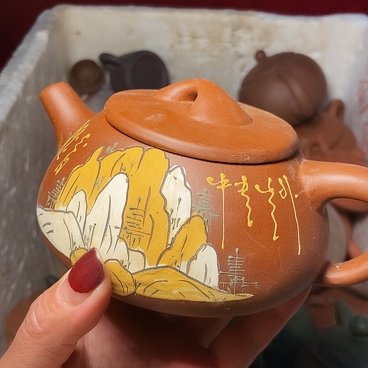 茶壶紫砂手工制作宜兴紫砂手工茶壶