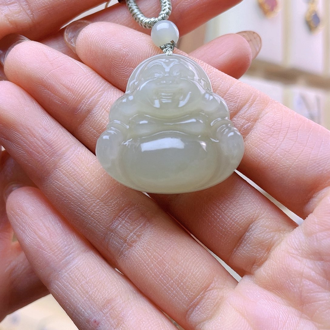 丁****和田玉未镶嵌吊坠(赠链)