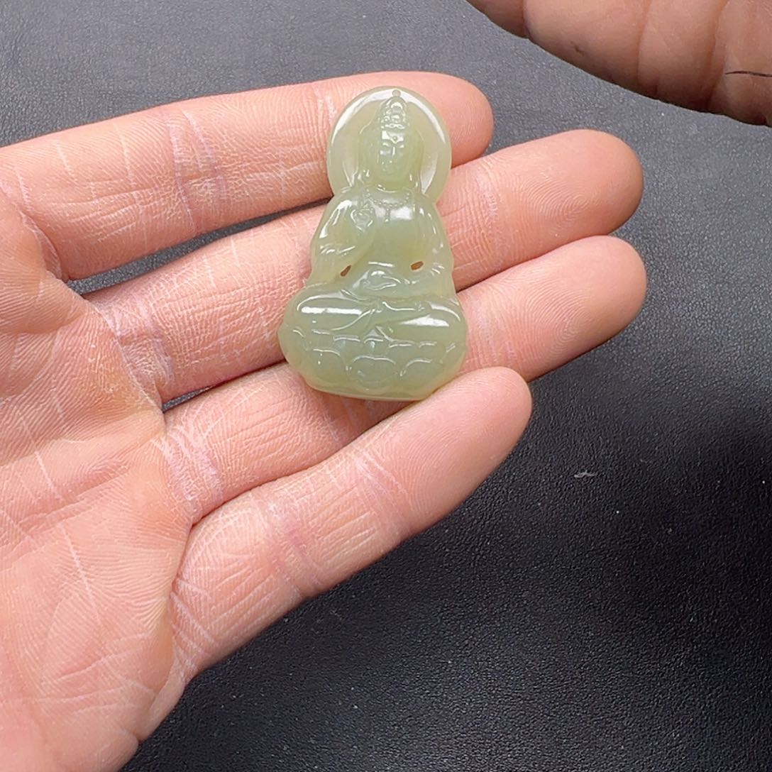 和田玉颈饰未镶嵌多样性拍一发一