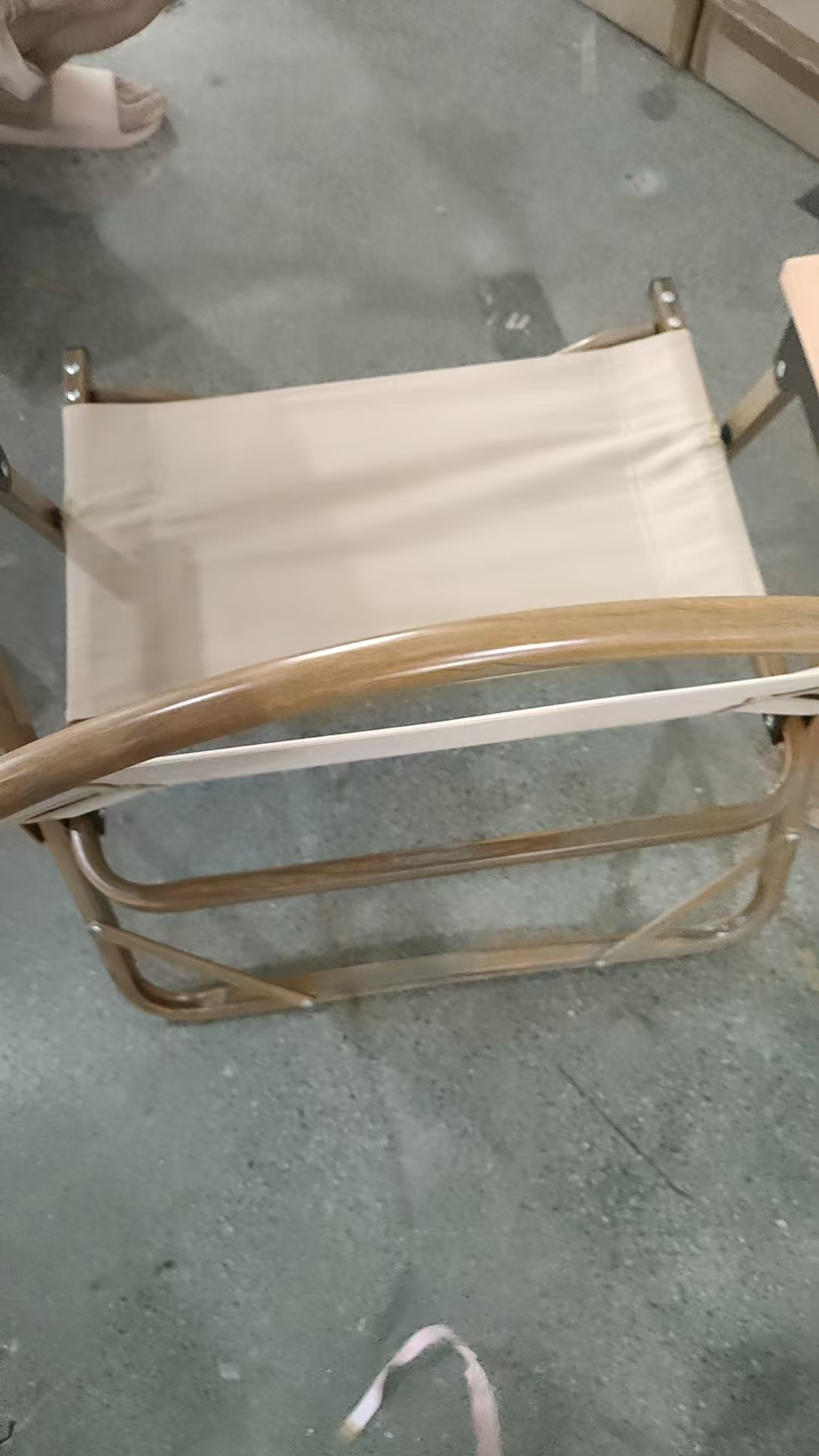 B4发一箱卡其管椅面椅面坐宽47高克米特户外椅子椅背到地面约64