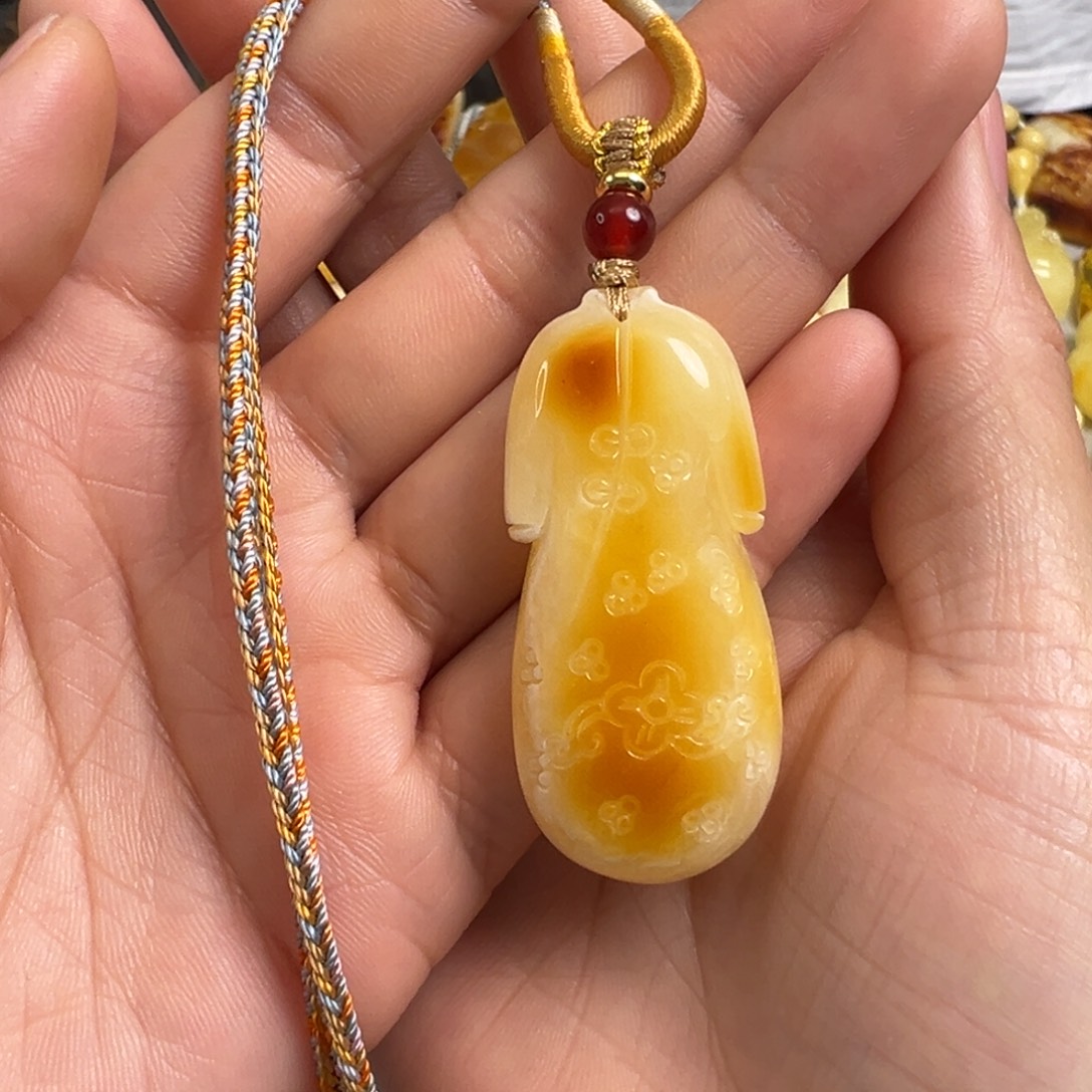 蜜蜡未镶嵌裸石蜜蜡