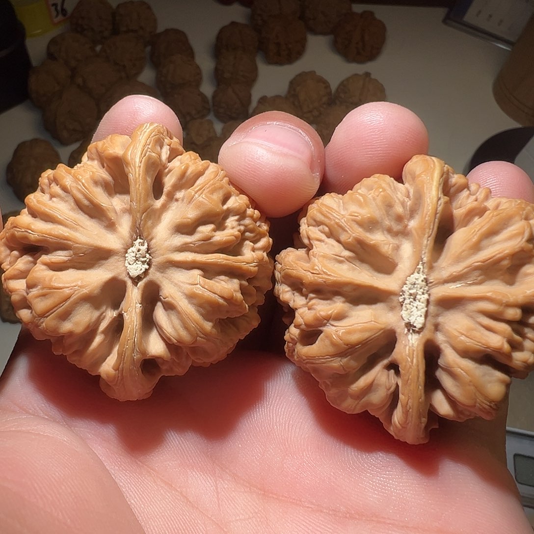 w***g猴头核桃吊坠文玩