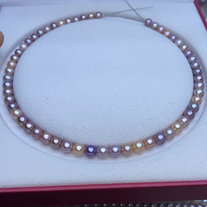 淡水珍珠项链未镶嵌7-8mm