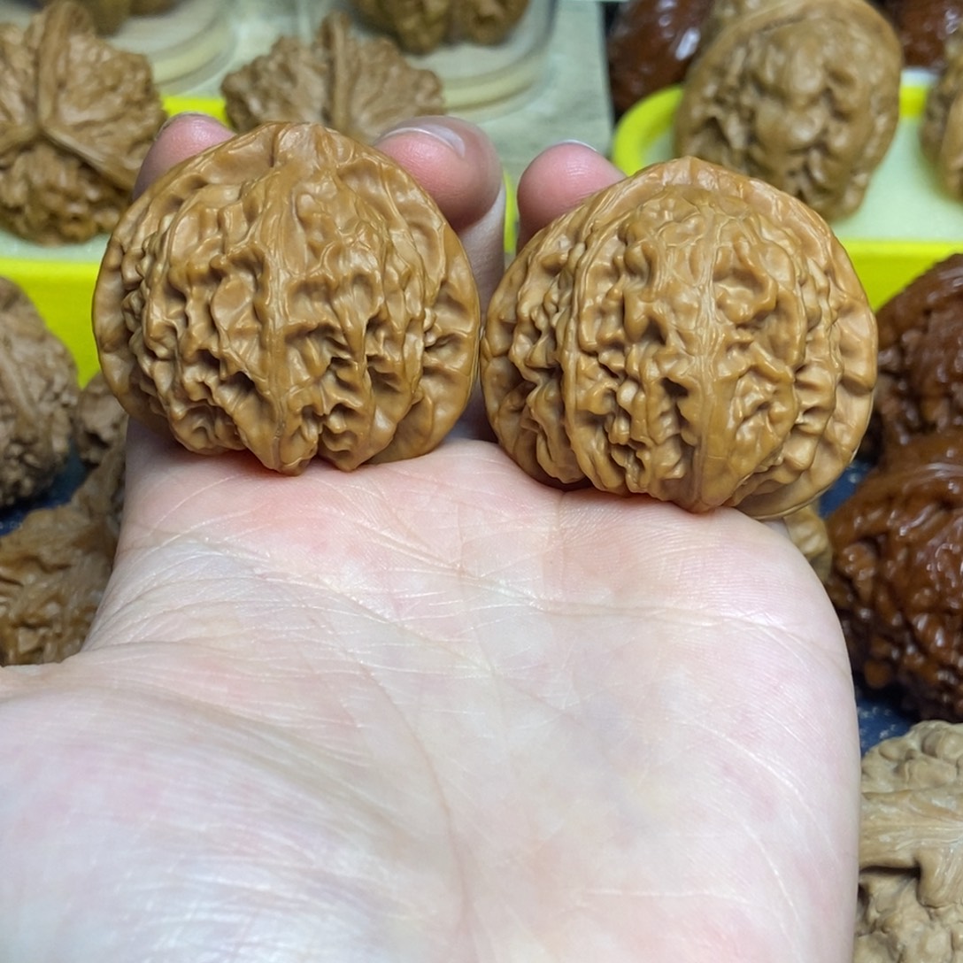 核桃核桃把件文玩宫灯全品40尺3