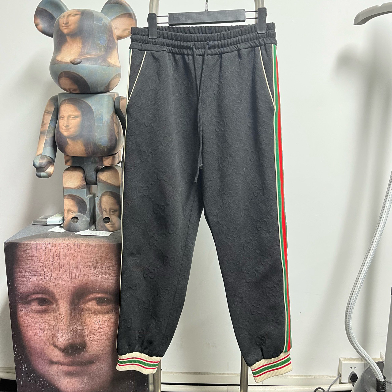 99新 GUCCI/古驰 浮雕满印长裤 M0833 尺码：S 裤长95 腰围37