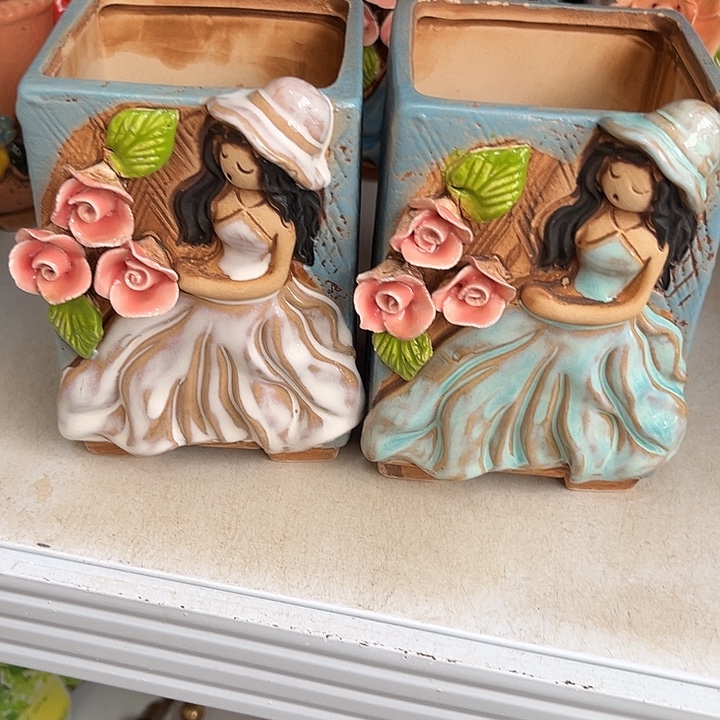 粗陶材质多肉花盆