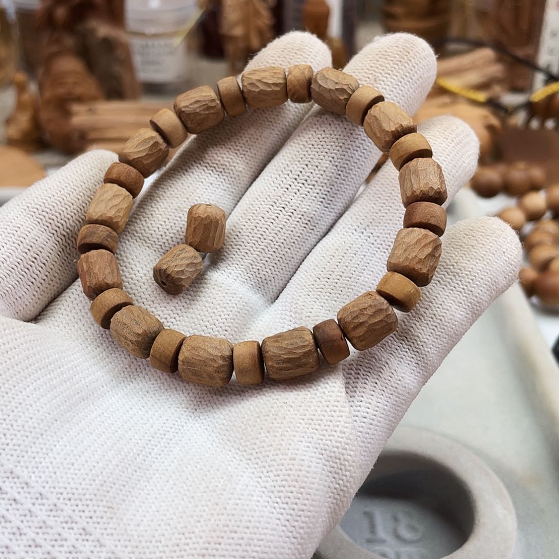 檀香木手串/手链钱*子老山檀香随行手串