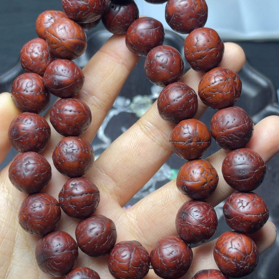 大***至凤眼菩提双圈手持串