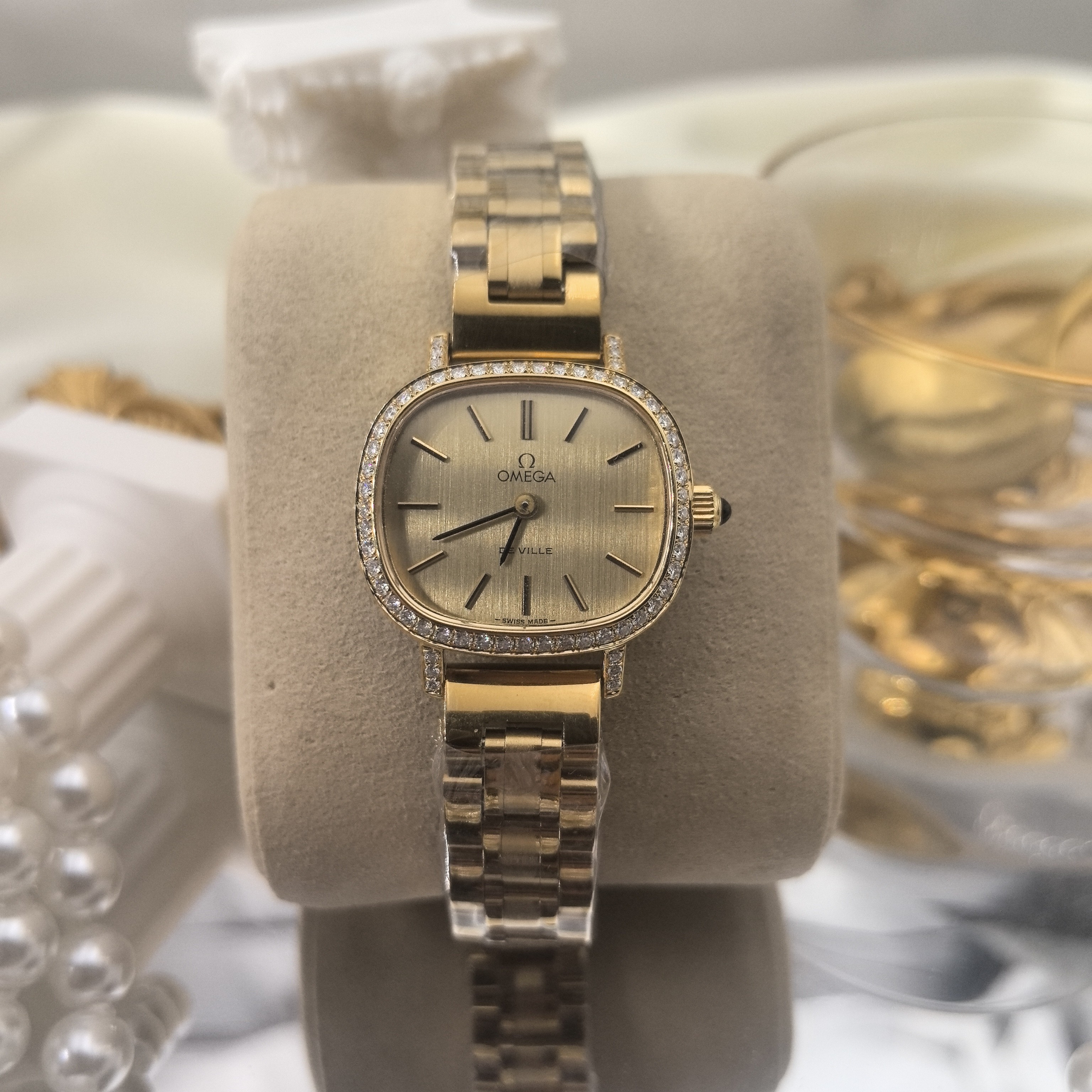 95新 Omega/欧米茄 【杭州中古万潮】中古欧米茄/26x23mm/n0119