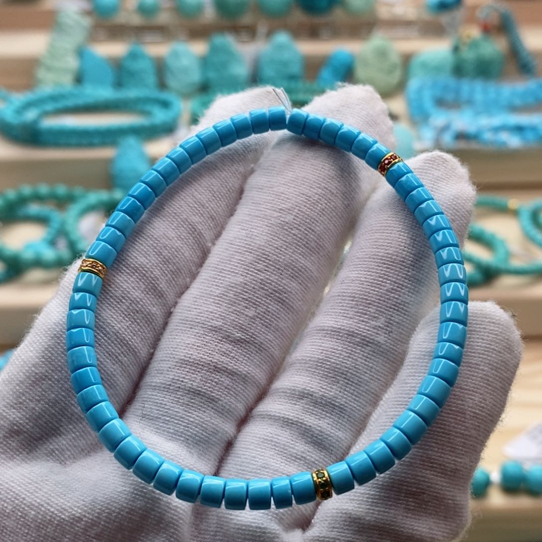 绿松石珠宝奇石未镶嵌