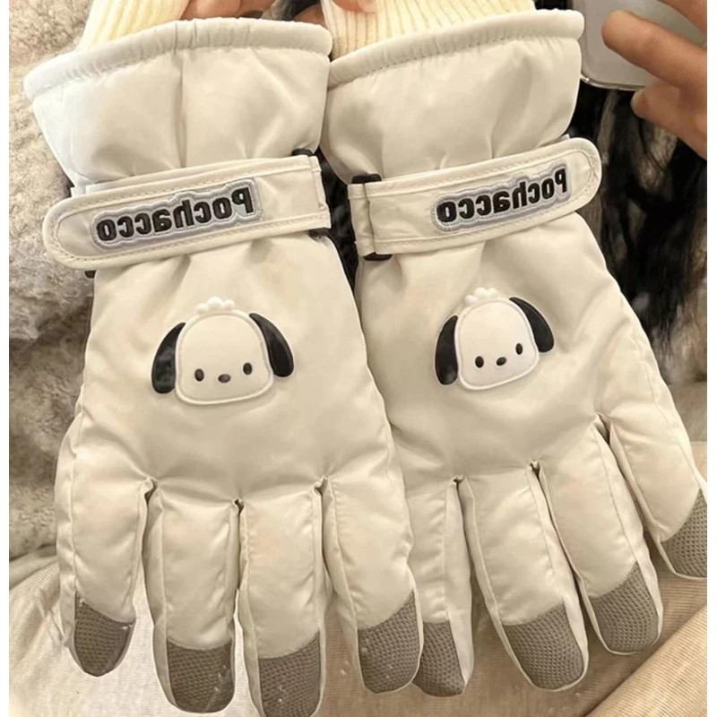 【高灵敏触屏】触屏帕恰狗滑雪手套男女冬季防风防水骑行保暖神器