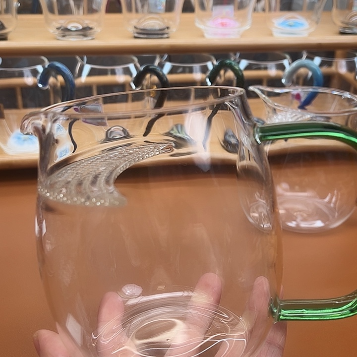 汉***厂水晶玻璃吸管款澄然煮茶器