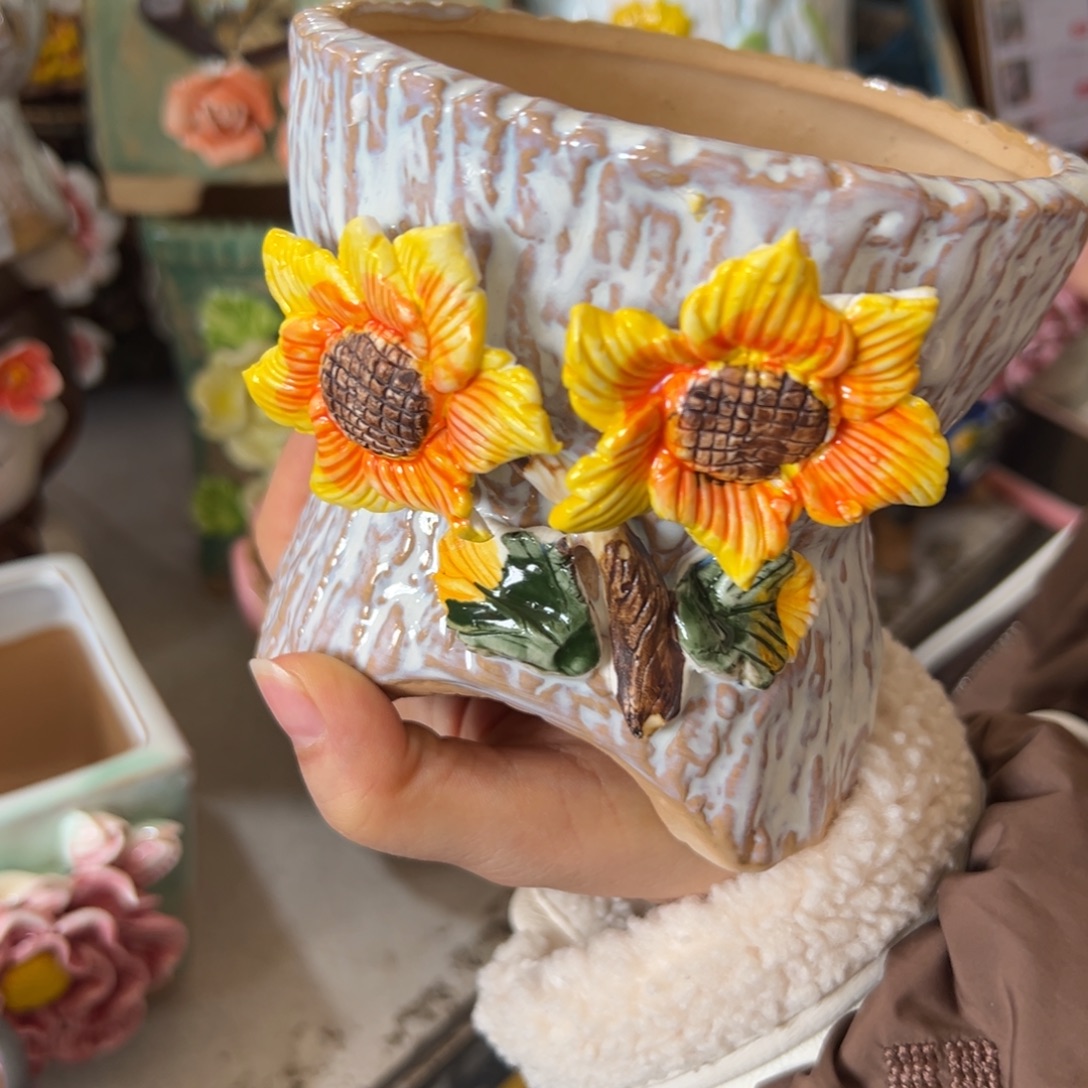 多肉花盆，满20发货，爱退款拉黑