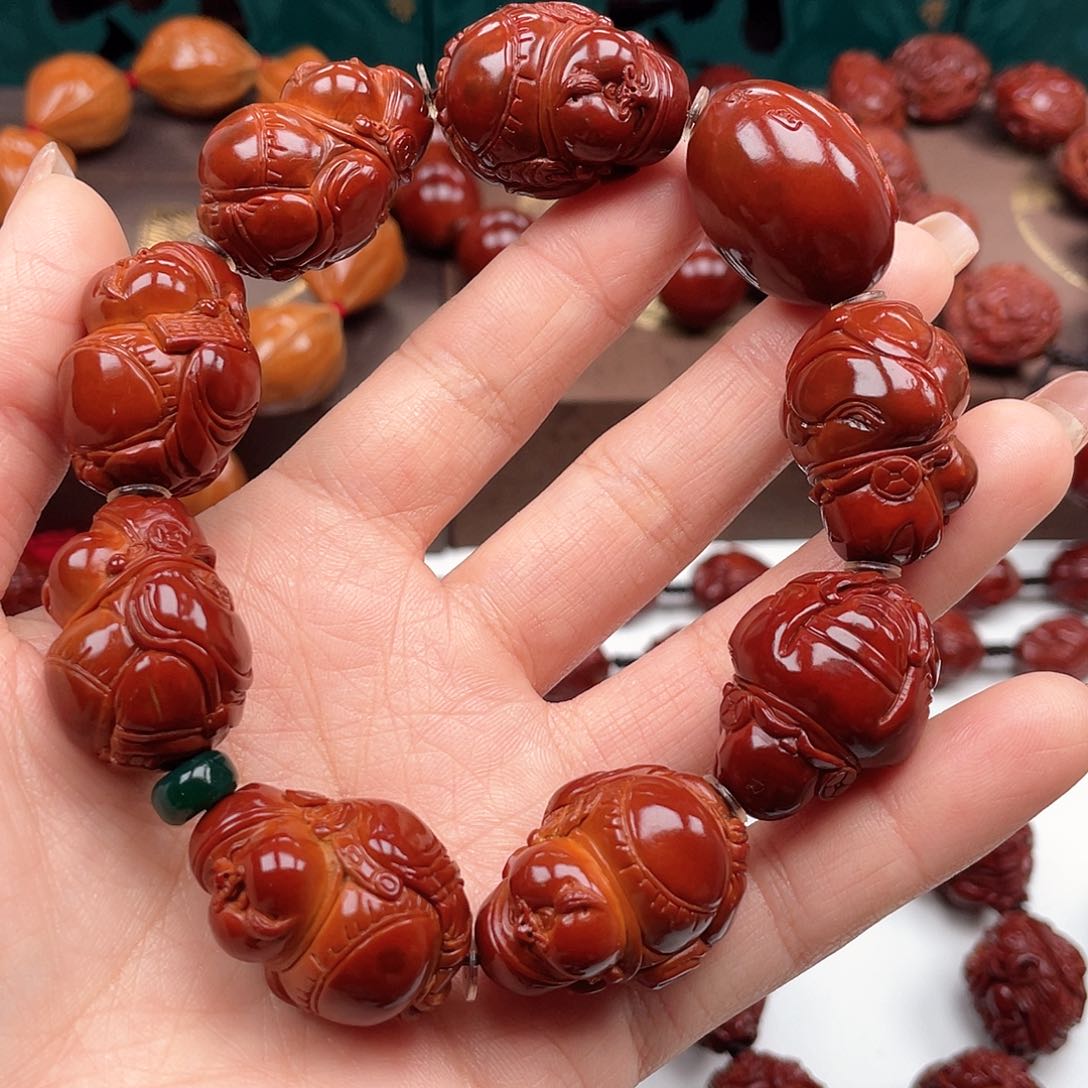 橄榄核手串O*财神手串