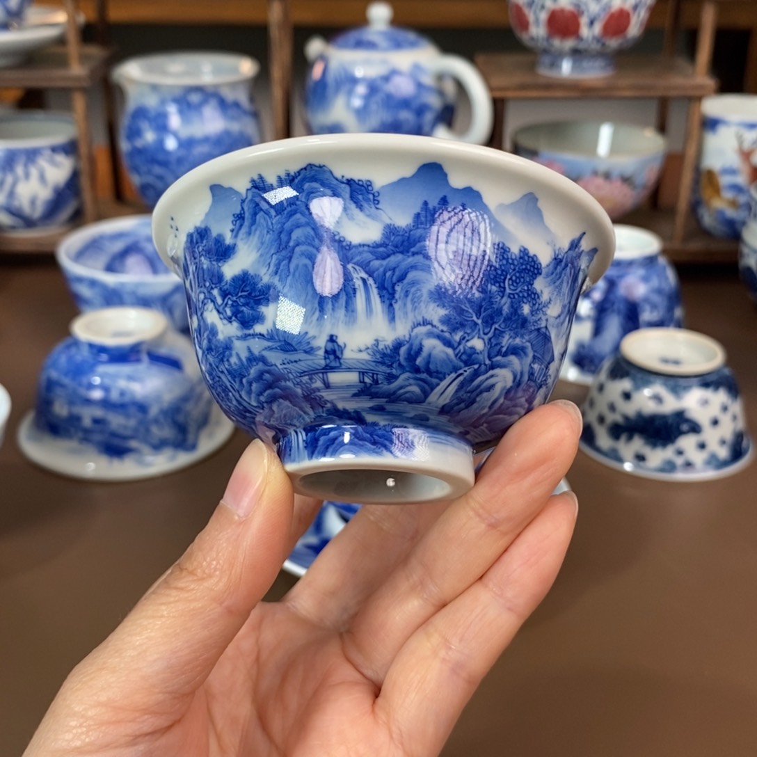 景德镇陶瓷手工手绘