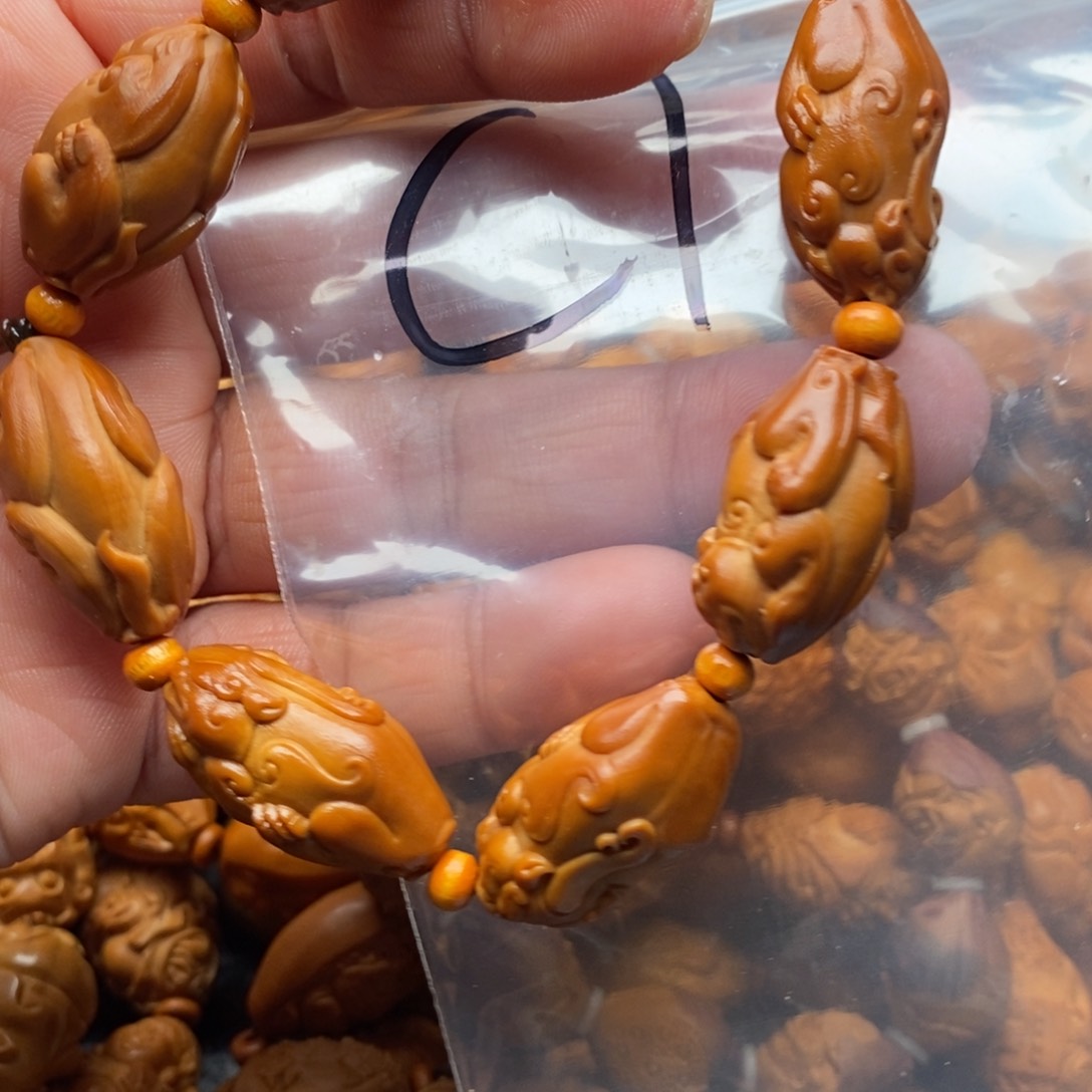 橄榄核手串我们的