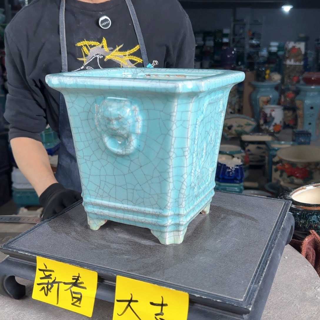 一风堂石湾花盆。微瑕