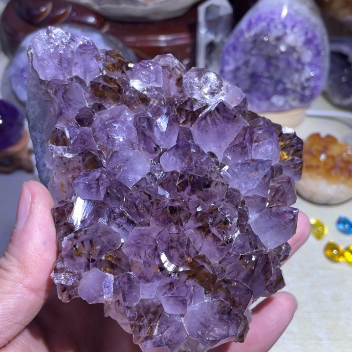 紫晶钱袋子未镶嵌