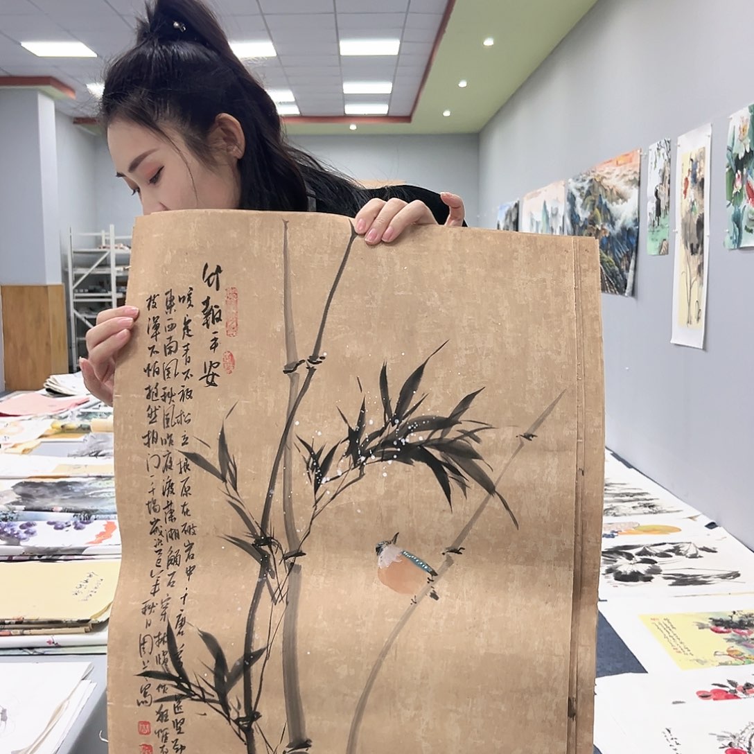 国画国画纯手绘作品