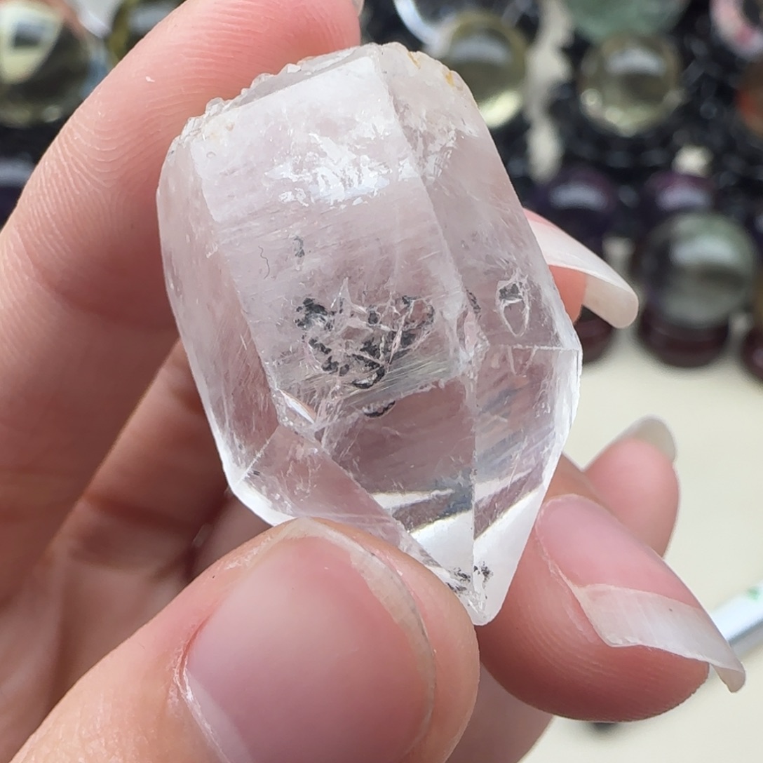 清***静摆件未镶嵌水晶a407