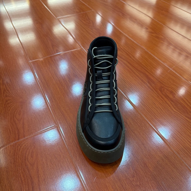 87819冬季加绒 男款时尚运动休闲板鞋 舒适百搭厚底潮流高帮