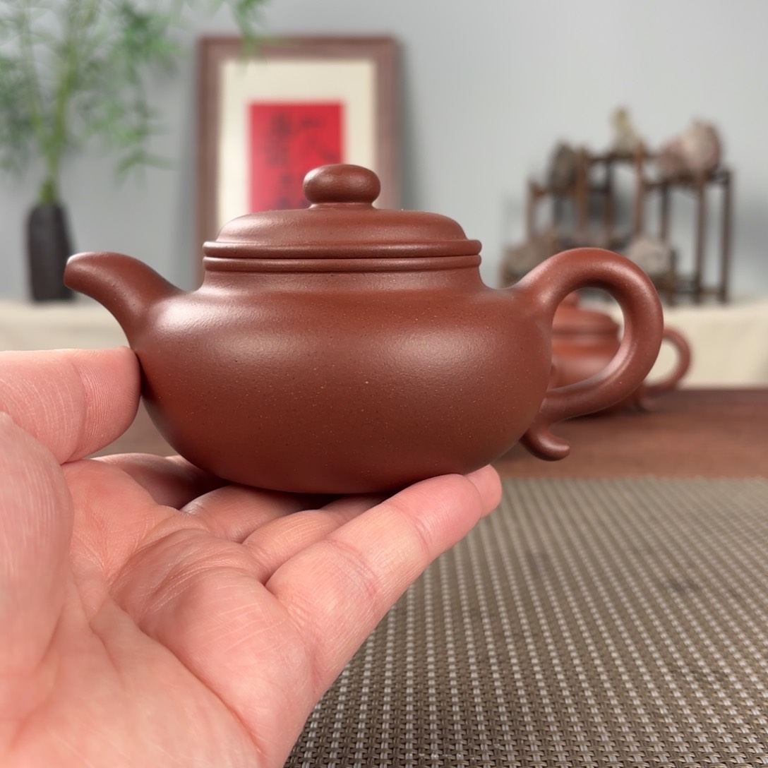 紫砂茶壶黄龙山原矿紫砂壶230